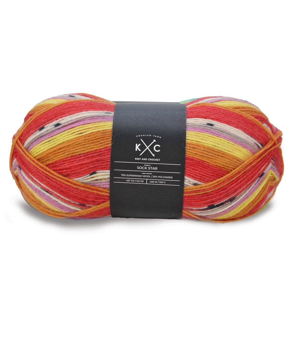 KC SOCK STAR 081925_CITRUS SPLASH STRIPE_945